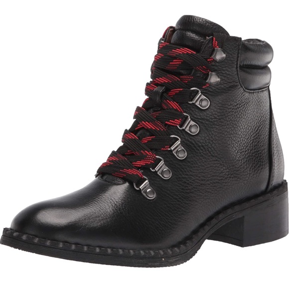 Kenneth Cole Shoes - NIB 7.5 Black Gentle Souls Kenneth Cole Brooklyn Lace Up Ankle Boot